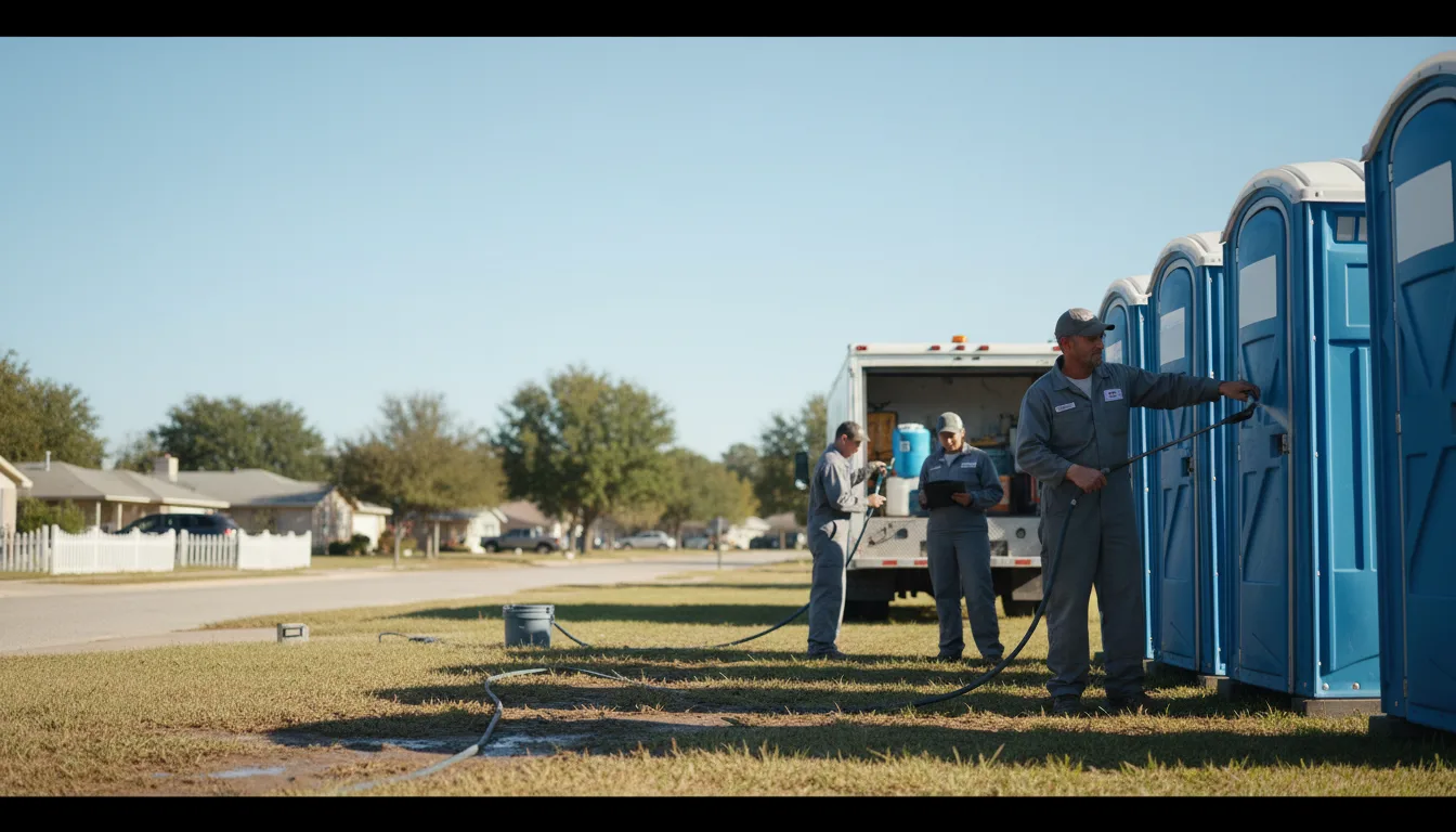 Long-Term Portable Toilet Rental in Jacksonville, OH near me